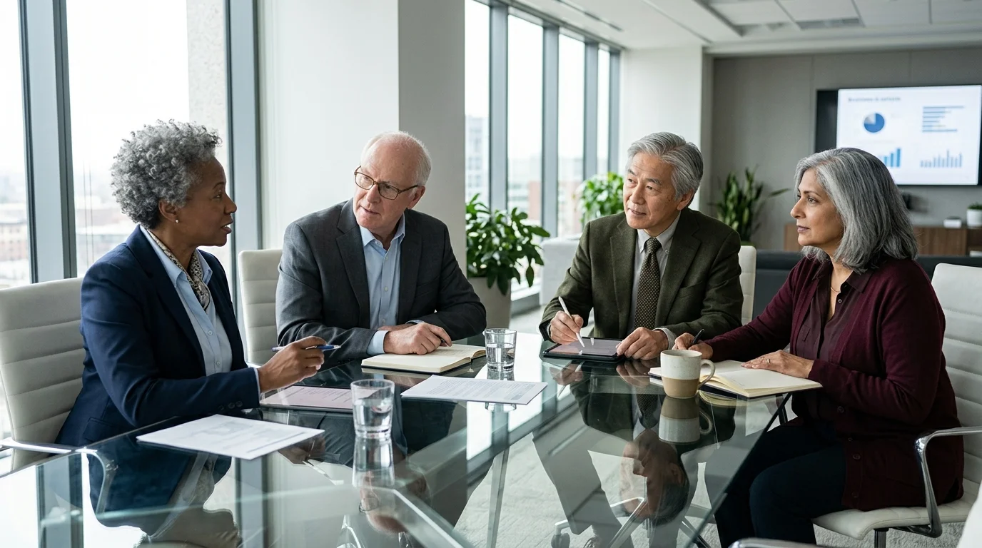 Resolute Global Consultancy team meeting